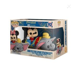 Vaulted 6inch Minnie on the Dumbo ride Disneyland 65th Anniversary Funko Pop